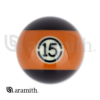 Aramith BLACK Replacement Ball – #15 | Golden Break Billiards